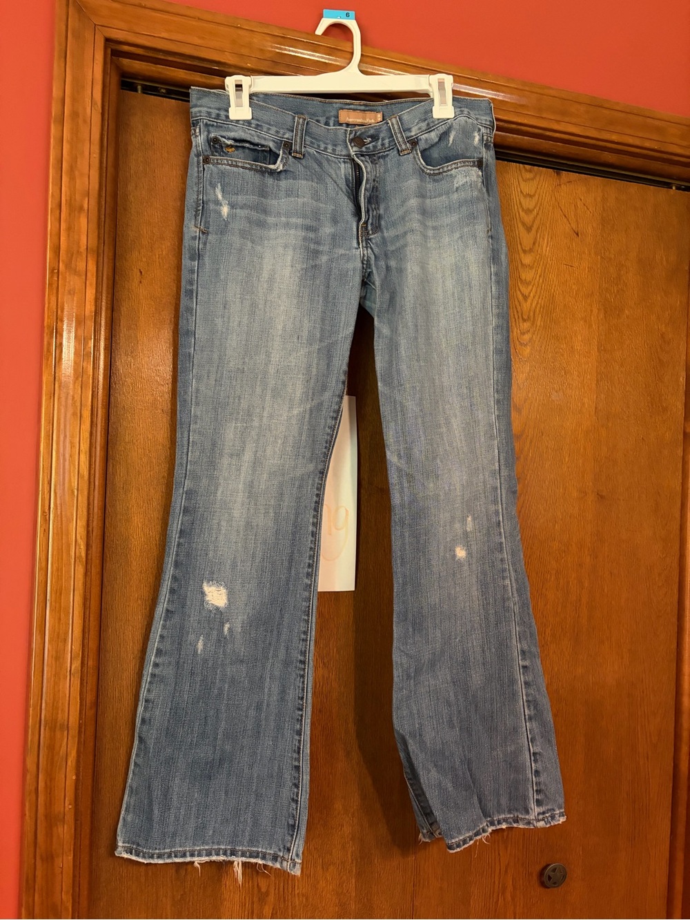 Y2K 2004 Abercrombie & Fitch Faded Blue Flare Jeans